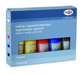 Краски акриловые художественные