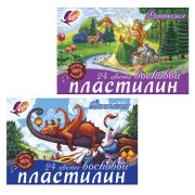 Пластилин 24цв., 420гр. ЛУЧ «Фантазия» 25с1525-08 мягкий (восковый)