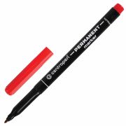 Маркер перм.круглый тонкий.CENTROPEN 2536 красный