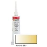 Контур ЗХК «Декола» 18мл акрил по ткани золото 5403965