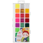 Краски акв.24цв.(Гамма) «Оранжевое солнце» б/к, п/у, е/подвес (212084)