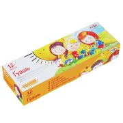 Краски гуаш.11цв.(Гамма) «Оранжевое солнце» 12банок (221050)