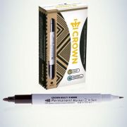 Маркер перм 2-4мм (Crown) «P-800» черный, пулевидный (P-800W)