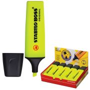 Маркер-текст. 2-5мм (Stabilo) «Boss» заправляемый, желтый (70/24)