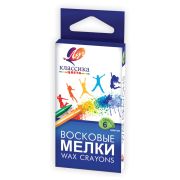 Каранд.воск.06цв.(Луч) круглые, к/уп, е/подвес (12С860-08)