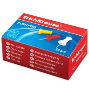Кнопки силовые 50шт (ErKrause) «Гвоздики» цветные, к/уп.(24877)