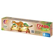 Краски гуаш.06цв.(Луч) «Zoo» 15мл, 125гр., блок-тара (19С1250-08)