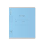 312 Тет12л лин.ПОЛ.офс.карт.обл.Классика.Линовка.голубая