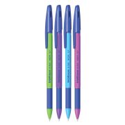 РУЧКА ШАР. ERICH KRAUSE R-301 NEON STICK&GRIP, 0,7 ММ, СИНИЙ /50/400/3200/