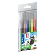 Фломастеры «Жил-был кот» 06цв., блистер, европодвес