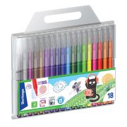 Фломастеры «Жил-был кот» 18цв., блистер, европодвес