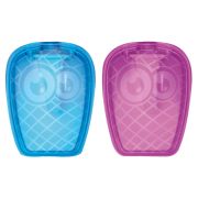 PULSE Точилка (Maped) пластиковая, 1 отверстие, цвета ассорти, в дисплее