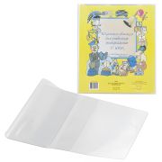 Обл.д/учеб.232*450 (Айсрад) ПВХ, 100мкм, прозр., универс.(15.13)