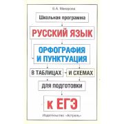 ШкПрограмма(АСТ)2-мини Русс.яз. Орфография и пунктуация в таблицах и схемах Д/подготовки к ЕГЭ (Макарова Б.А.) [бел.]
