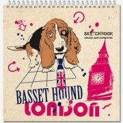 _SketchBook(Полином) Блокнот д/зарисовок [60л.;190х190;мет.гребень;жест.подл;офсет 100гр/м2] (2609)