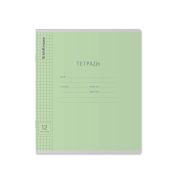 312 Тет12л кле.ПОЛ.офс.карт.обл.Классика.Линовка.зеленая