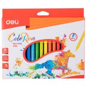 Флом. 18цв.DELI.ColoRun.смываемые.вент.колп.к/бл.