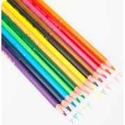 Карандаши пласт.18цв.DELI.ColoRun.трехгр.корп.заточ.к/бл.