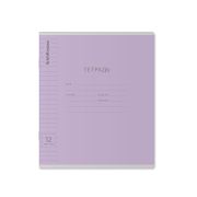 312 Тет12л лин.ПОЛ.офс.карт.обл.Классика.Линовка.фиолетовая