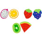 Набор ластиков ArtSpace «Фрукты», 2шт., фигурные, термопластичная резина, ассорти, 30*25*25мм