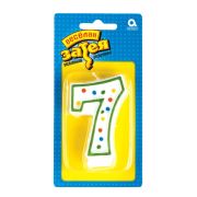 ПРЗД_Свеча д/торта (ВЗ) Цифра «7», 76мм, к/бл.(1502-0149)