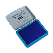 Штемпельная подушка Horse №4 70*45мм синяя металлическая