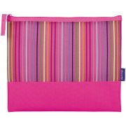 Папка для тетрадей 1 отделение, А5, Berlingo «Rainbow», ткань, на молнии