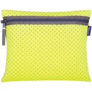 Папка для тетрадей 1 отделение, А5, Berlingo «Color Zone», желтый, ткань, на молнии