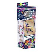 *Набор д/творч(Клеvер) КартинаАнтистресс Балерина (АС 43-230) 8+