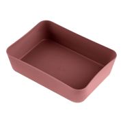 Лоток д/канц.мелочей.СТАММ.130*178*44.бордовый Agra