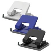 Дырокол 20л.(ErKrause) «Quadro» ассорти (4594)