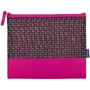 Папка для тетрадей 1 отделение, А5, Berlingo «Fashion», ткань, на молнии