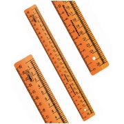 Линейка закройщика  25 см флюор. ЛН61