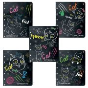 Тетрадь 48л. (клетка) АЛЬТ «Ученый кот» 7-48-746