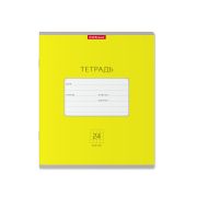 ТЕТРАДЬ 24 Л, КЛ. ERICH KRAUSE® КЛАССИКА BRIGHT ЖЕЛТАЯ /10/160/