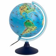 Глобус детский с подсв.d=25см.ГЛОБЕН.Классик Евро.зоогеографический