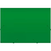 Папка на резинках с  6 отд.A4.БЮРО.0.7мм.зеленая