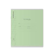 214 Тет12л кос.ПОЛ.офс.карт.обл.Классика.Линовка.зеленая