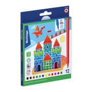 Фломастеры «Замки» 12цв., картон. уп., европодвес