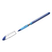 Ручка шар.SCHNEIDER Slider Basic F.0.4мм.рез.вст.прозр.корп.с рис.син.