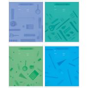 312 Тет12л лин.BG.офс.карт.обл.Однотонная.ассорти