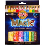 Карандаши с многоцветным грифелем Koh-I-Noor «Magic», 13цв., утолщенные, заточен., картон, европод.