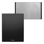 Папка-файл 20 карманов ErKr.Classic.черная