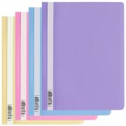 Скоросшив.мяг.пласт.ErKr.Fizzy Pastel.ассорти