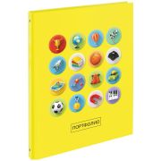 Папка-портфолио 7БЦ А4 ArtSpace, на 4 кольцах