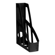 Лоток для бумаг вертикальный Стамм «Лидер», черный