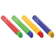 Ластик Faber-Castell «Tri», треугольный, 83*12,6*12,3мм, пластиковый футляр, ассорти