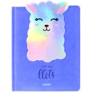 Дневник 1-11 кл. 48л. (твердый) «Love you l-lots», иск.кожа, тон. блок, ляссе