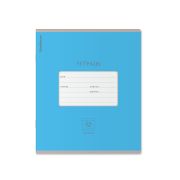 312 Тет12л лин.ПОЛ.офс.карт.обл.Классика Bright.голубая