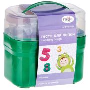 Тесто для лепки Гамма «Малыш. Учимся считать», 04 цвета, 240г, 15 формочек, пластиковый кейс